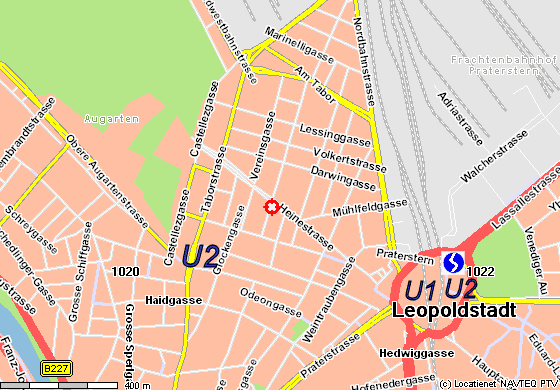 Lageplan Massageliegen