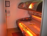 modernes Solarium Megasun 5600 Baujahr Februar 2009