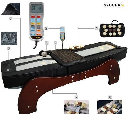 syogra Jade bed in the tanning studio